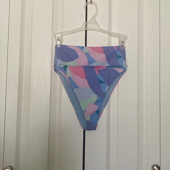 Beach Riot Highway Bikini Bottom in Mauve Mod Sz Small - Picture 3 of 8